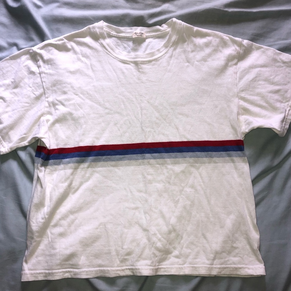 John Galt striped t shirt